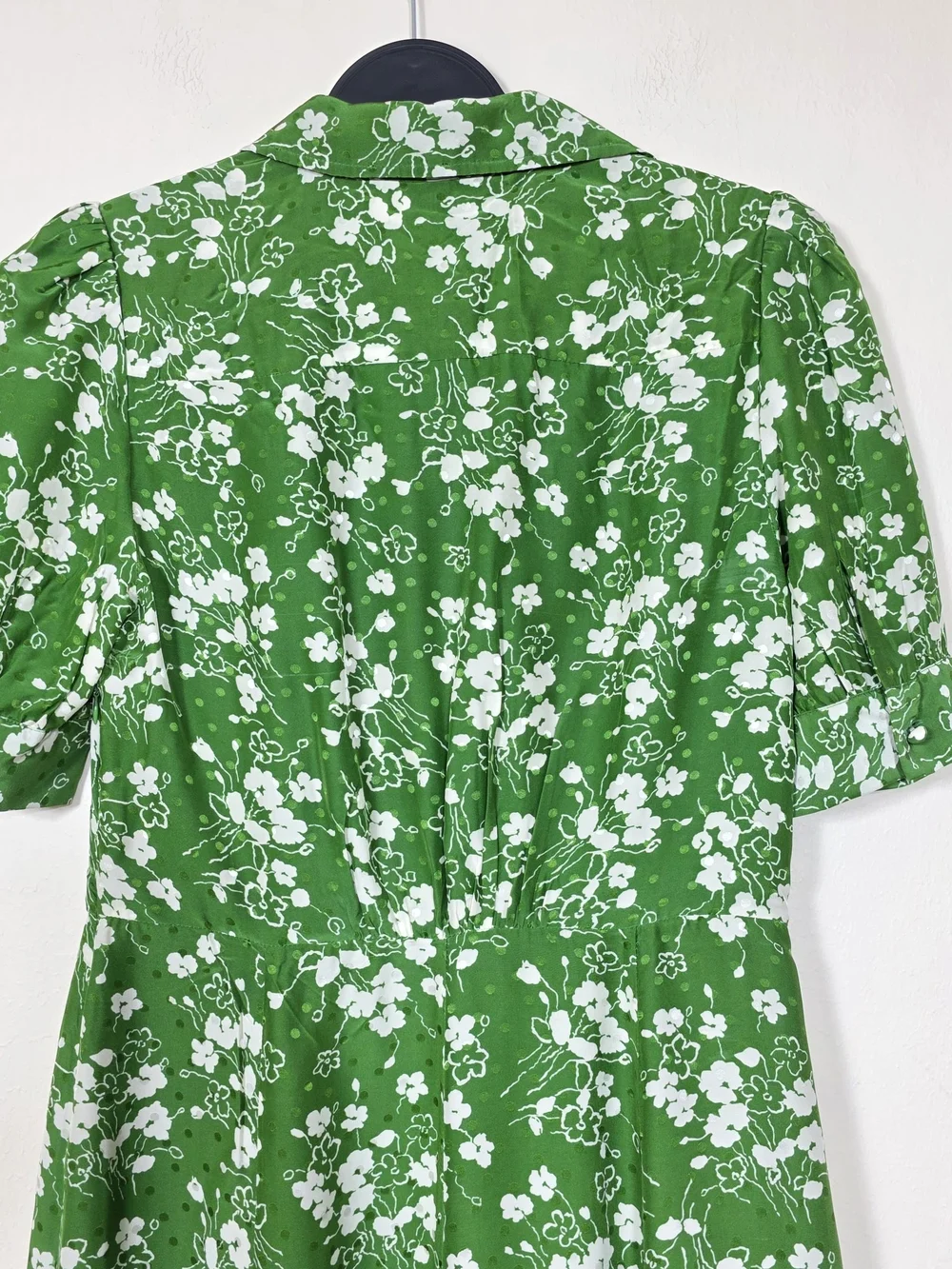 L.K. BENNETT SILK SOPHIE WILDFLOWER DRESS SIZE 8 MSRP $675 - Picture 7 of 10